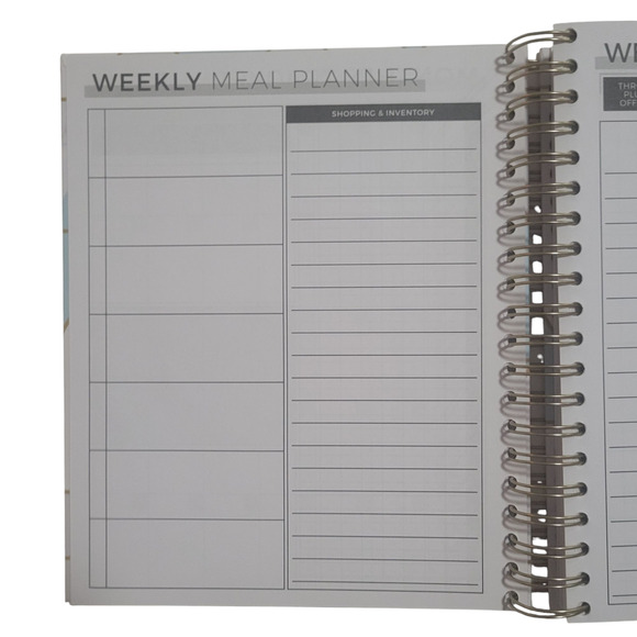 Page Co Undated Productivity Planner 6-Month Block Schedule Spiral Geometric - Picture 10 of 14